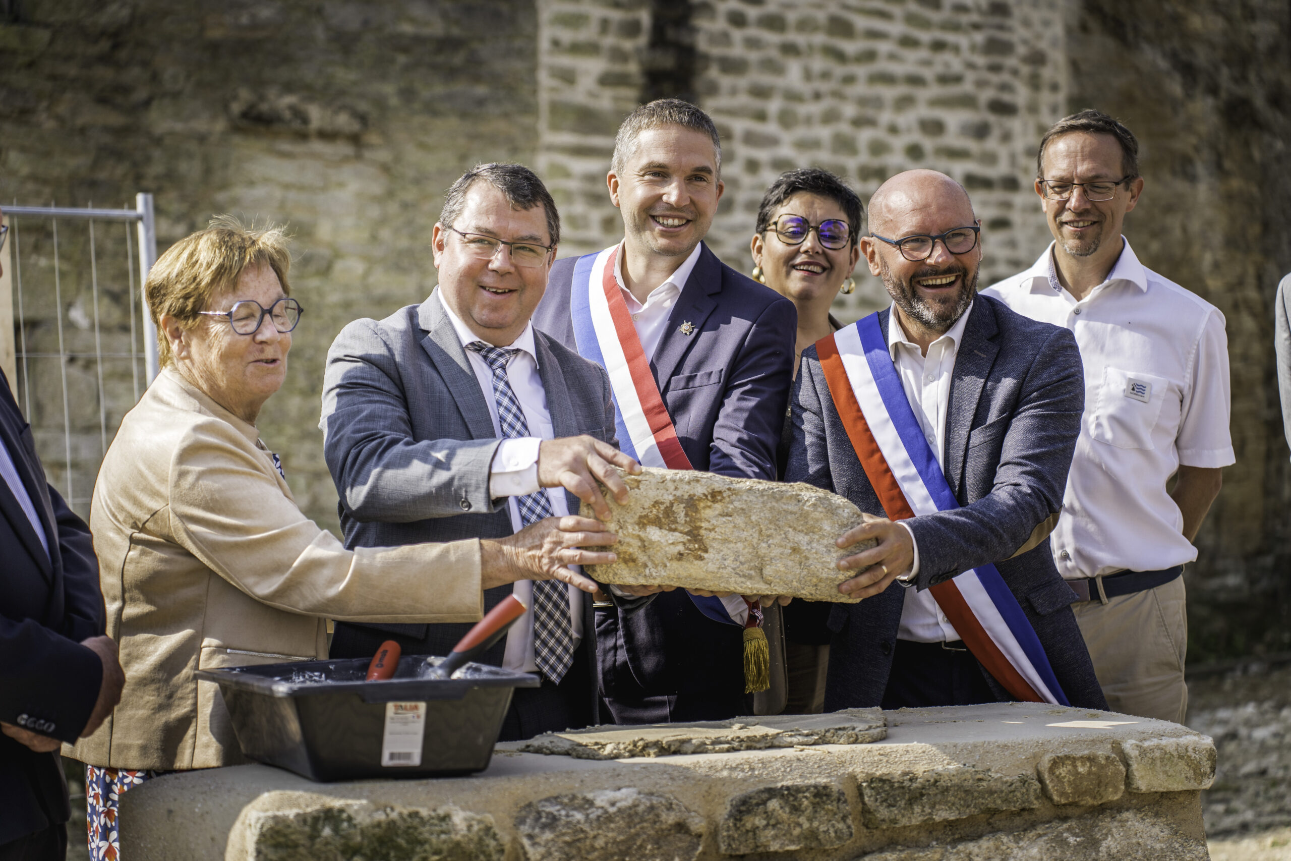 Inauguration à La Vraie-Croix : un projet emblématique pour revitaliser le centre-bourg